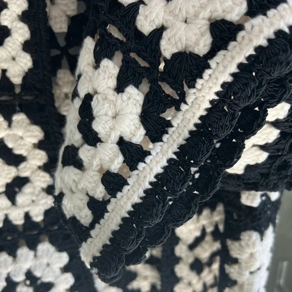 ALICE + OLIVIA ANDERSON CROPPED BOXY CARDIGAN WITH BOW